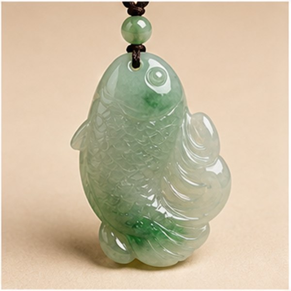 藏家旧藏翡翠冰种翡翠牌孤品